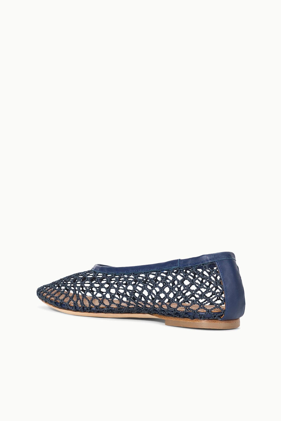 Alba Ballet Flat | Navy Netting