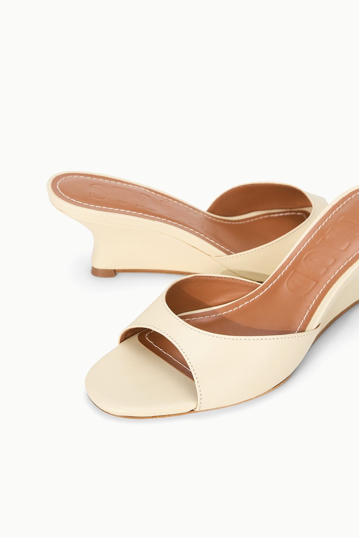 Brigitte Wedge | Cream