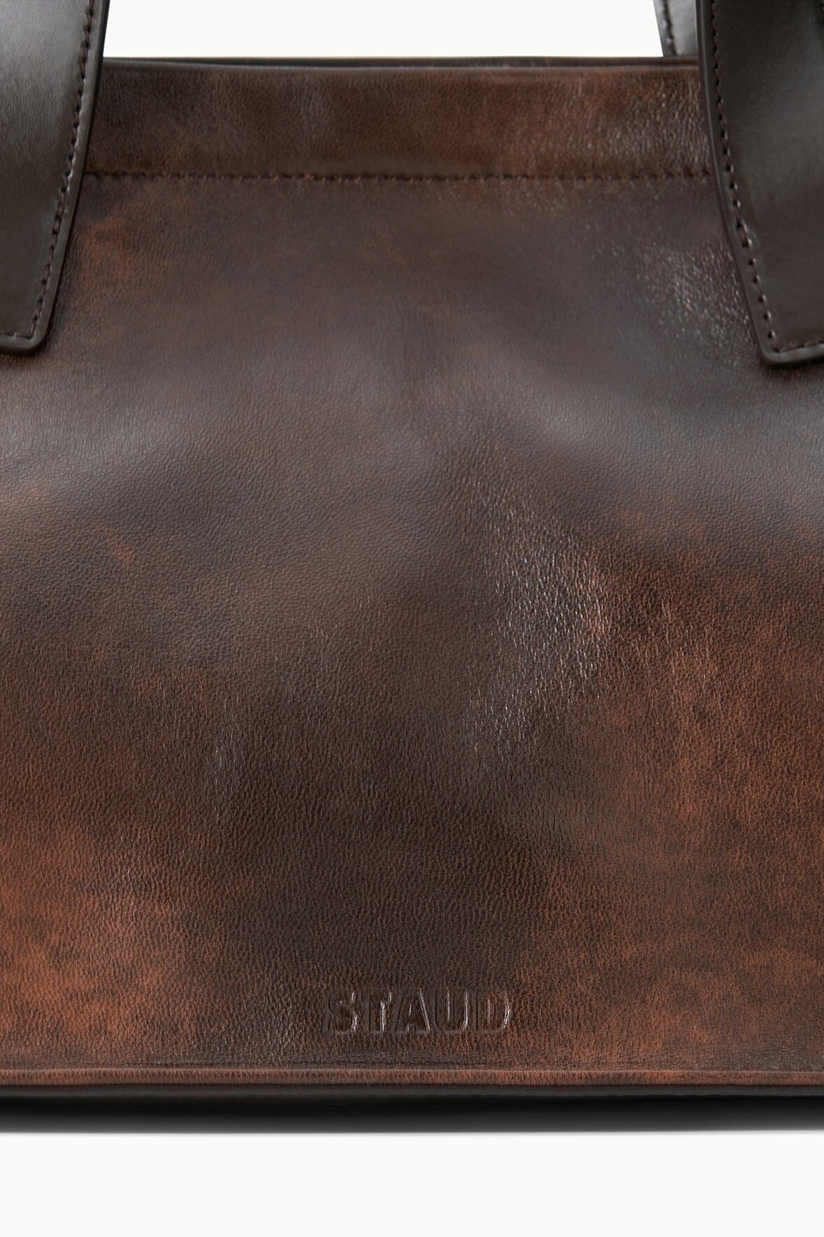 Port Tote | Espresso Distressed