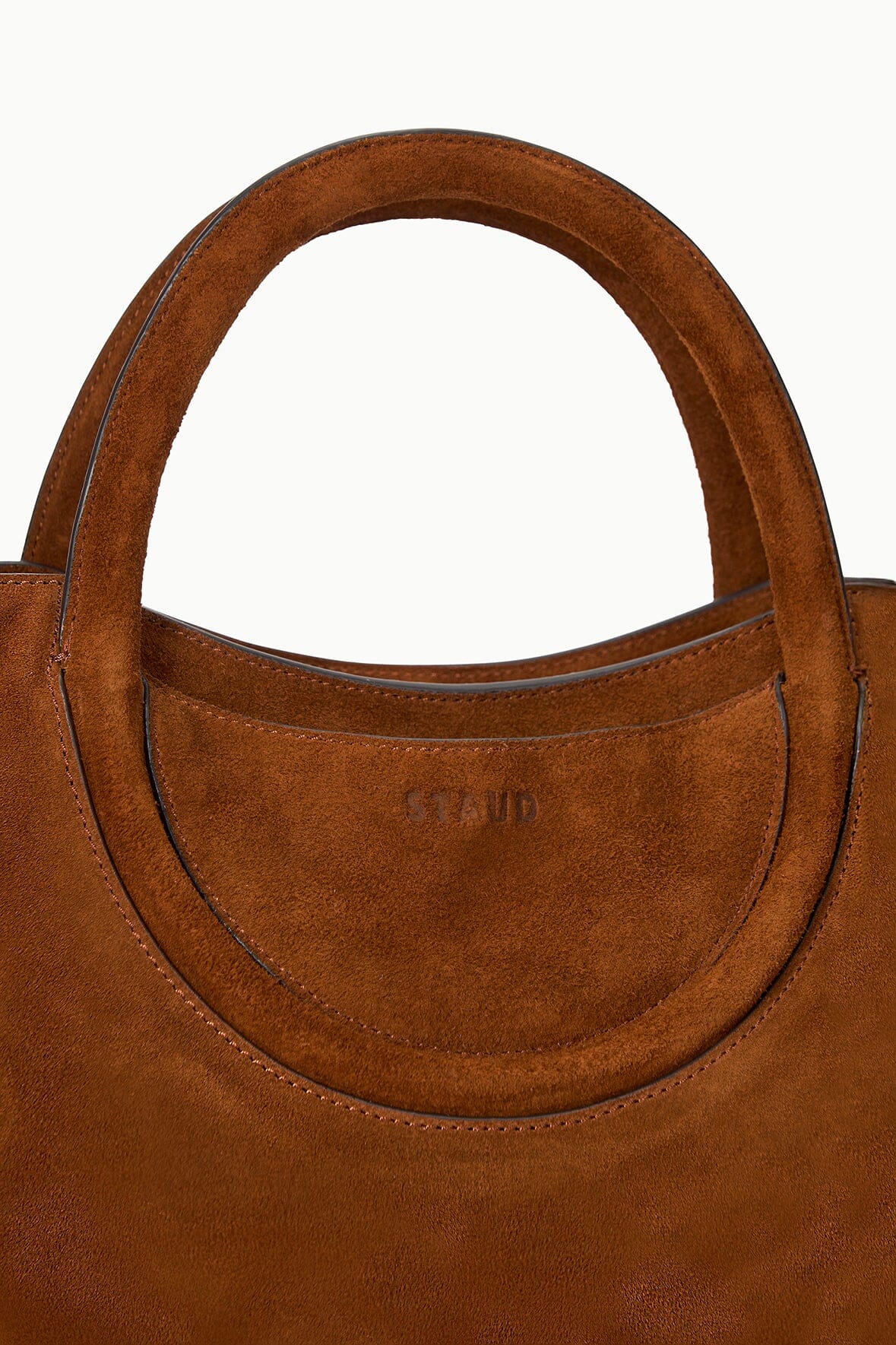 Maude Satchel | Tabac Suede