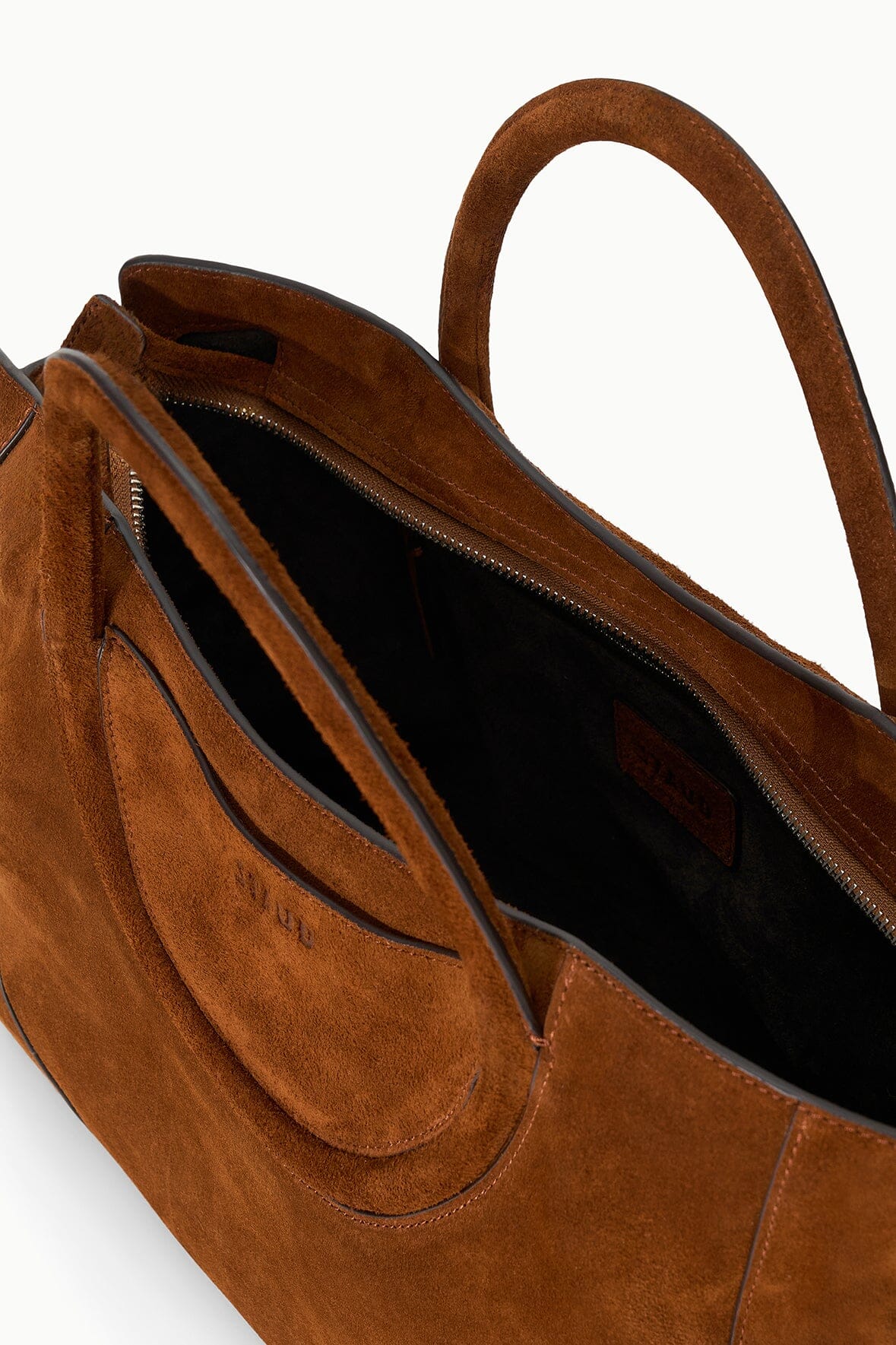 Maude Satchel | Tabac Suede