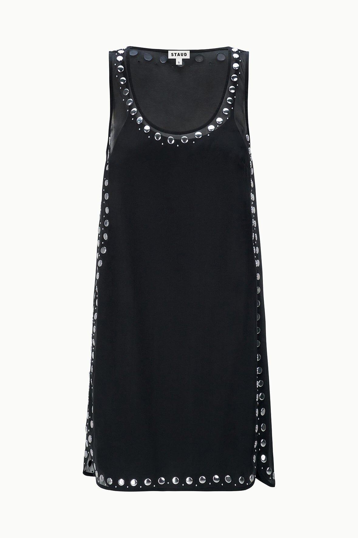 Cara Dress | Black Studs