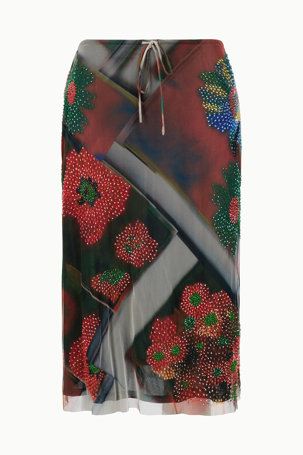Lucia Skirt | Beaded Superbloom Scarf