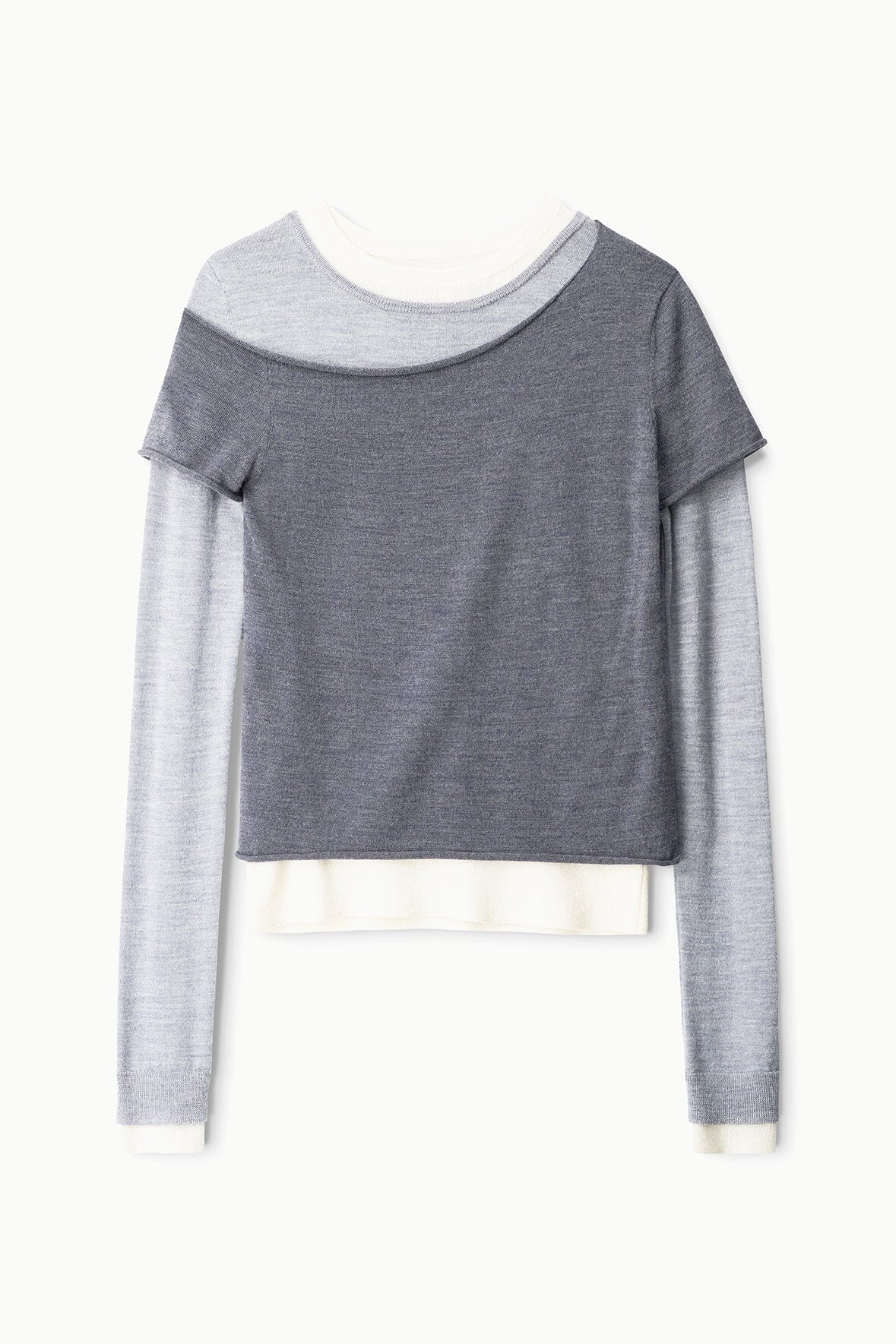 Sera Top | Heather Grey Multi