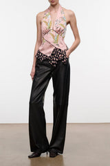 Maeva Silk Top | Tapestry Rose Multi