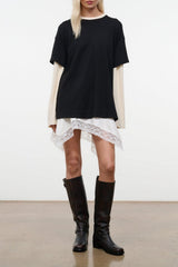 William Tee | Black Ecru